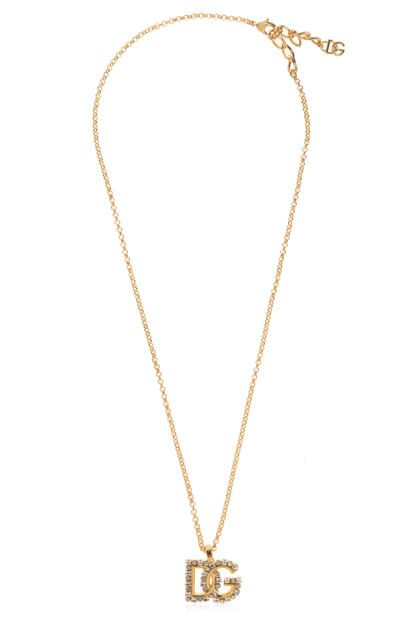 Dolce & Gabbana Necklace with logo-shaped pendant