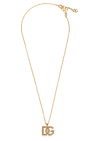 Dolce & Gabbana GOLD Necklace with logo-shaped pendant