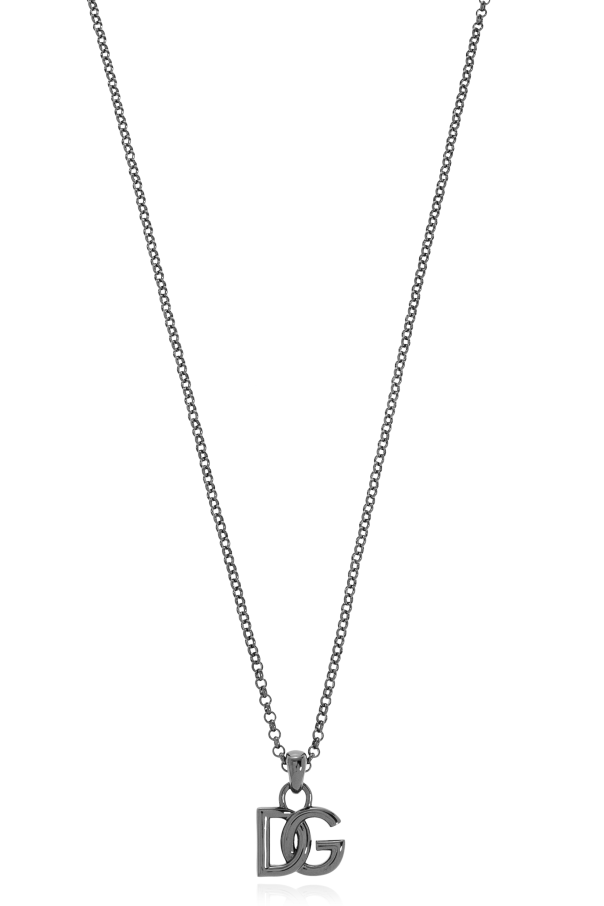 Necklace with a logo-shaped pendant od Dolce & Gabbana