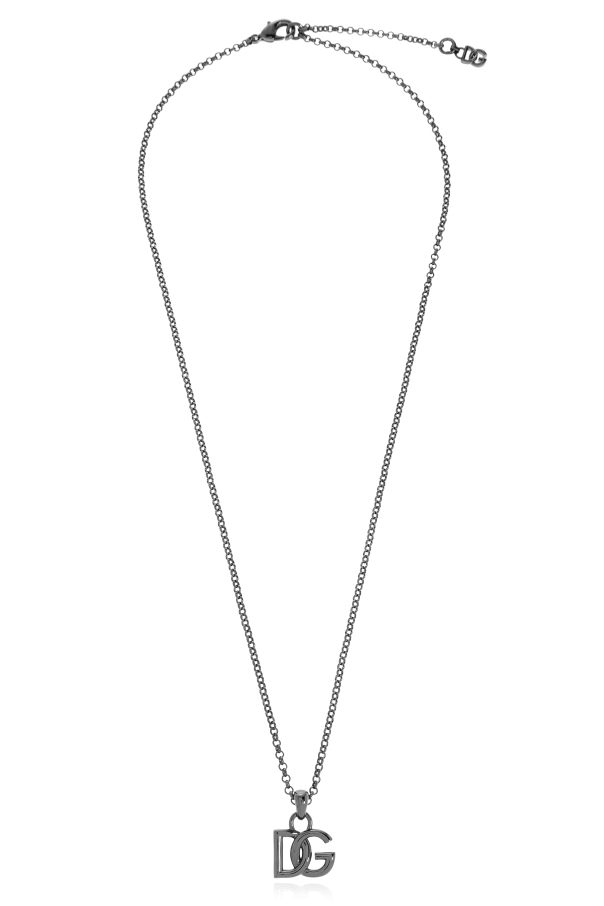 Dolce & Gabbana Necklace with a logo-shaped pendant