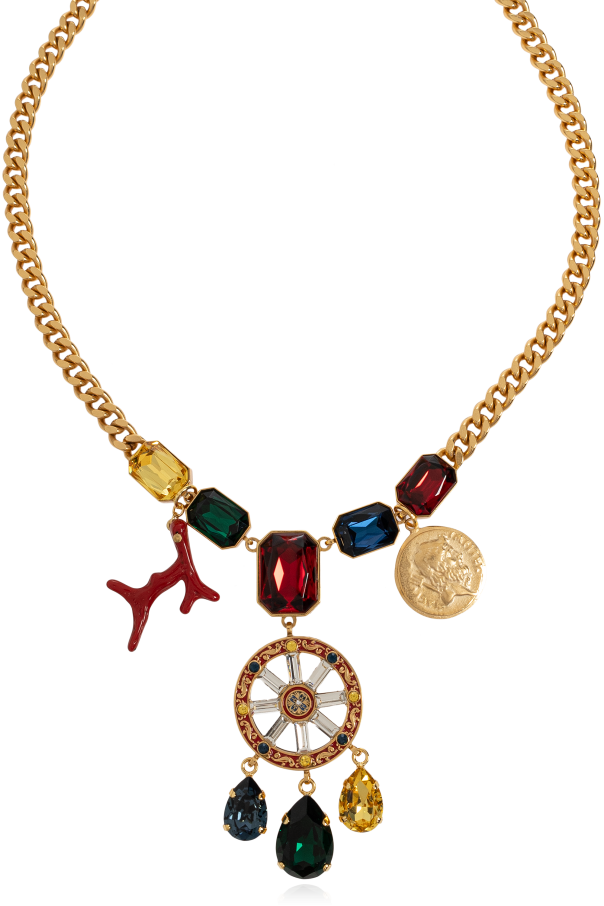 Necklace with shimmering crystals od Dolce & Gabbana