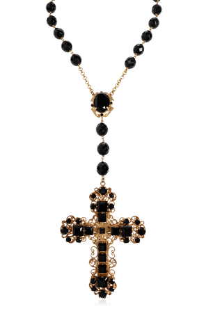 Short necklace with animal motif