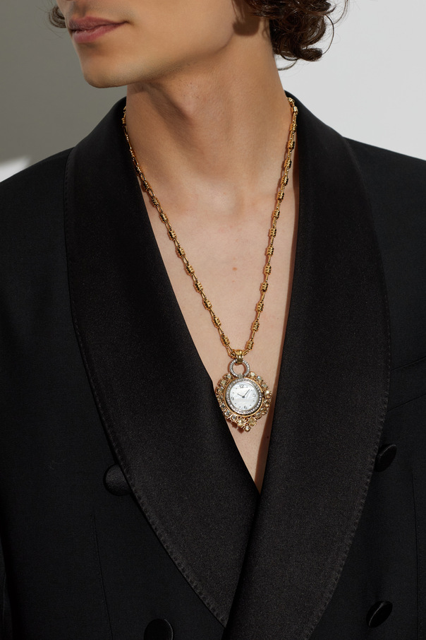Dolce & Gabbana Dolce & Gabbana Men's Gold-Plated Pendant Necklace
