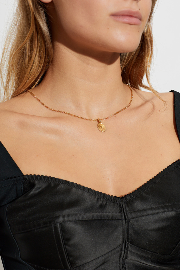 Dolce & Gabbana Necklace with Religious Motif