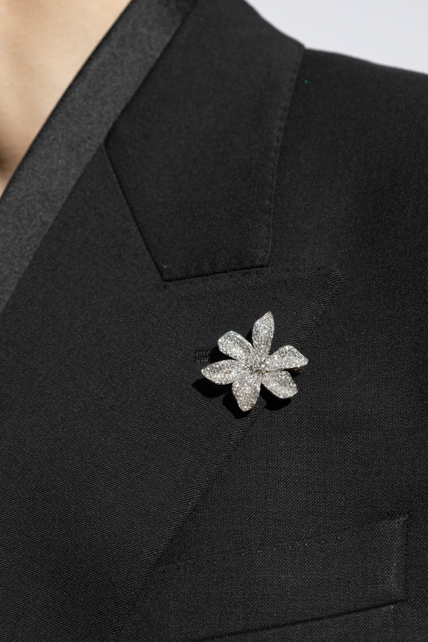 Dolce cat & Gabbana Crystal-embellished brooch