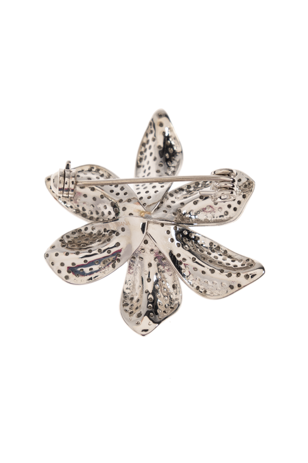 dolce Schwarz & Gabbana Crystal-embellished brooch