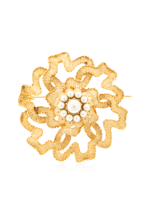 Brooch with floral motif od Dolce & Gabbana