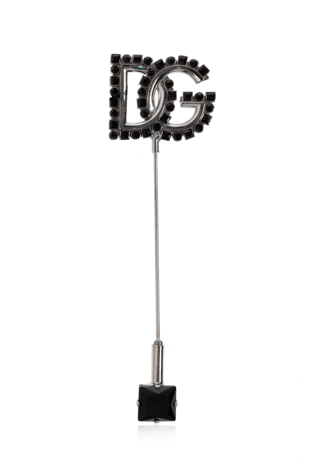 Brooch in the shape of a logo od Dolce & Gabbana