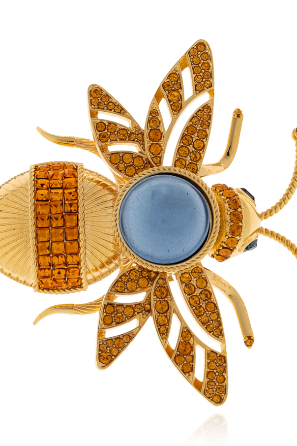 Dolce & Gabbana Broche com cristais cintilantes