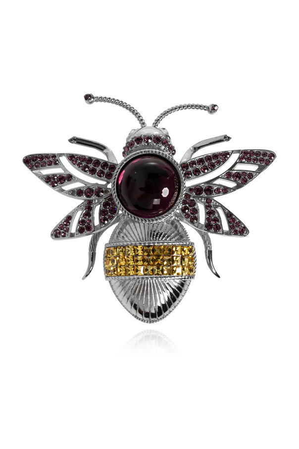Pin with shimmering crystals od Dolce & Gabbana