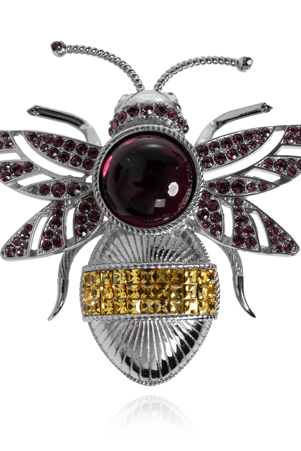 Dolce & Gabbana Pin with shimmering crystals