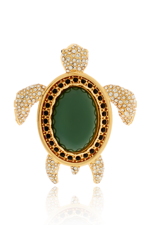 Brooch with shimmering crystals od Dolce & Gabbana
