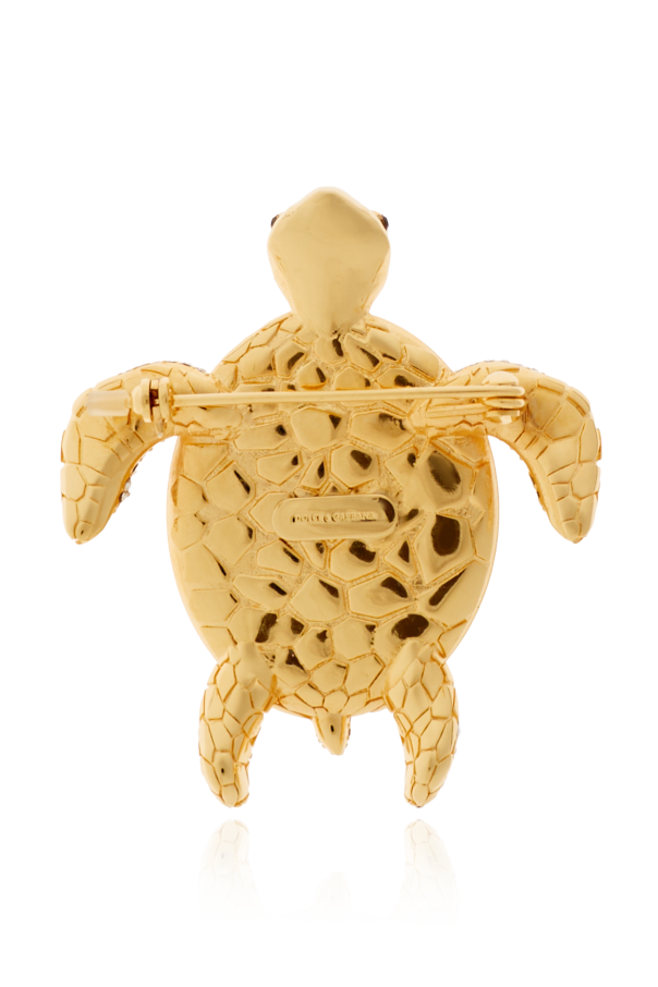 Dolce & Gabbana Broche com cristais brilhantes