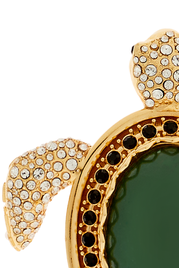 Dolce & Gabbana Broche com cristais brilhantes