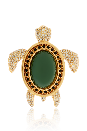 Broche com cristais brilhantes