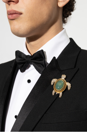 Brooch with shimmering crystals od Dolce & Gabbana