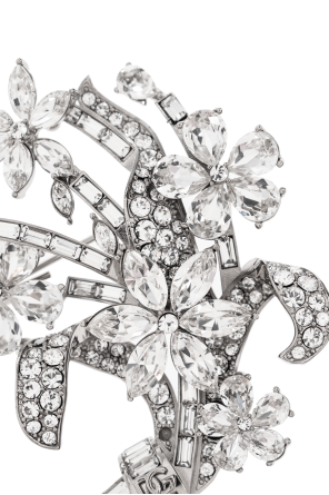 Dolce & Gabbana Brooch with shimmering crystals