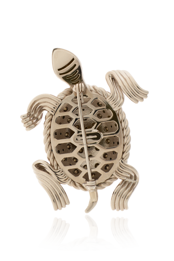 Dolce & Gabbana Broche com cristais cintilantes