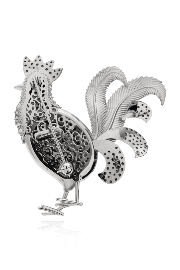 Dolce & Gabbana Pin with shimmering crystals