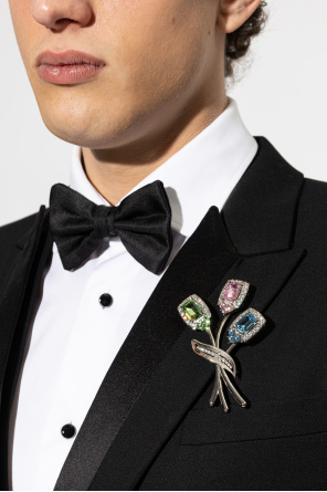 Brooch with shimmering crystals od Dolce & Gabbana