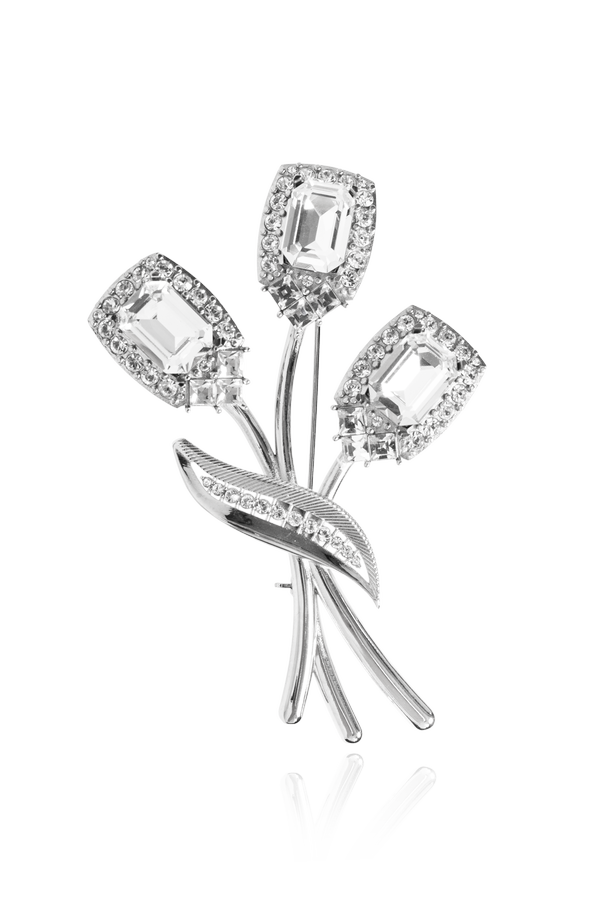 Brooch with shimmering crystals od Dolce & Gabbana