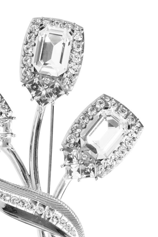 Dolce & Gabbana Brooch with shimmering crystals