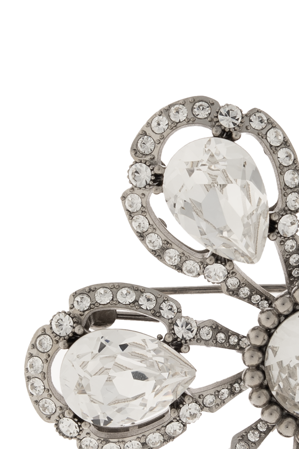 Dolce & Gabbana Broche com cristais brilhantes