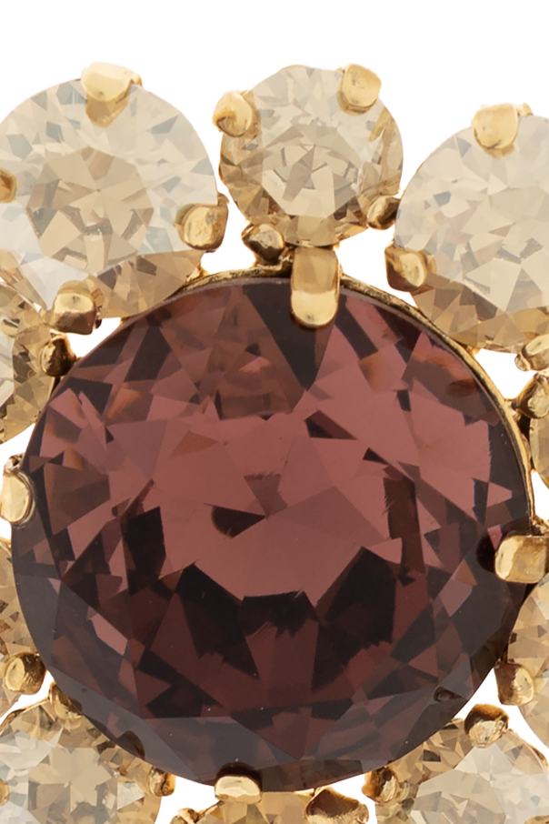 Dolce & Gabbana Emblema com cristais brilhantes