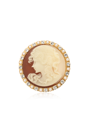 Brass brooch