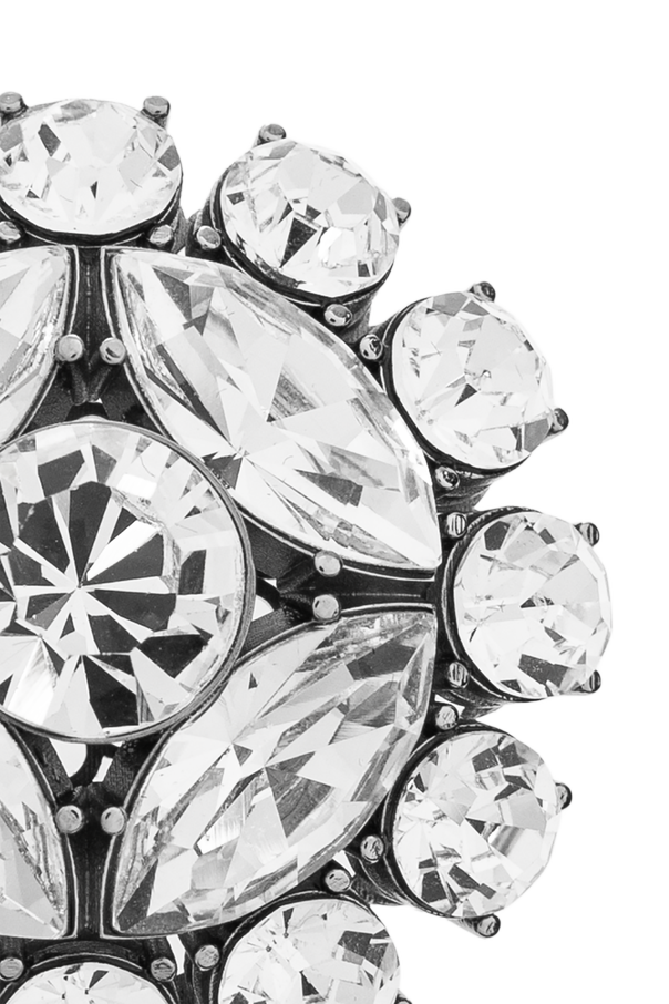 Dolce & Gabbana Pin with shimmering crystals