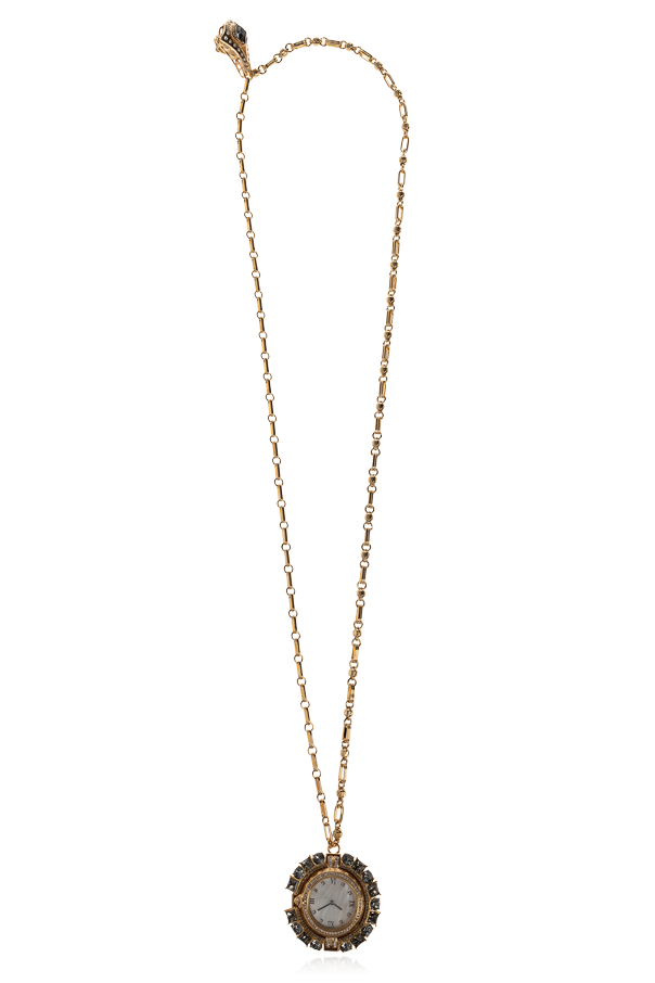 Dolce & Gabbana Men's Gold Crystal Brooch