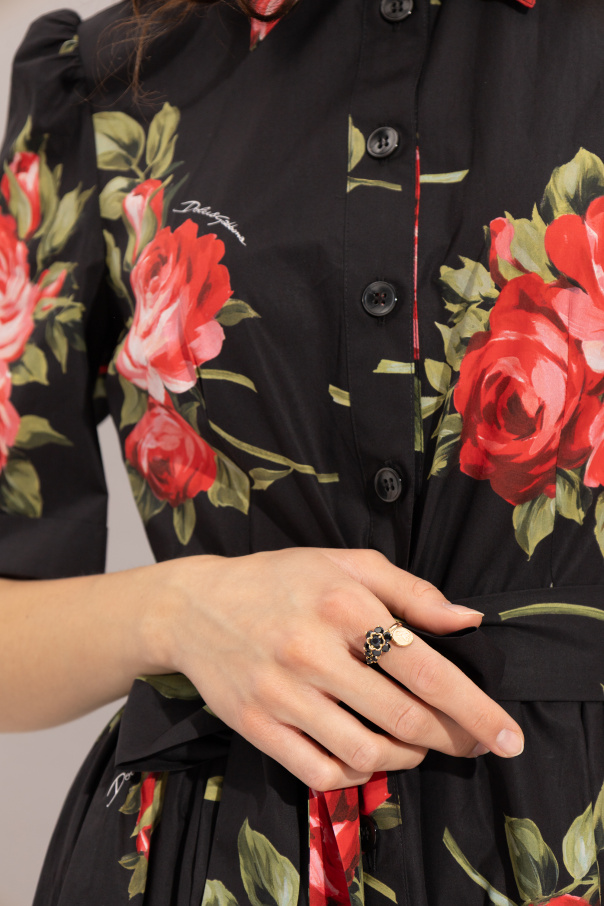 Dolce & Gabbana Anillo de oro con piedras