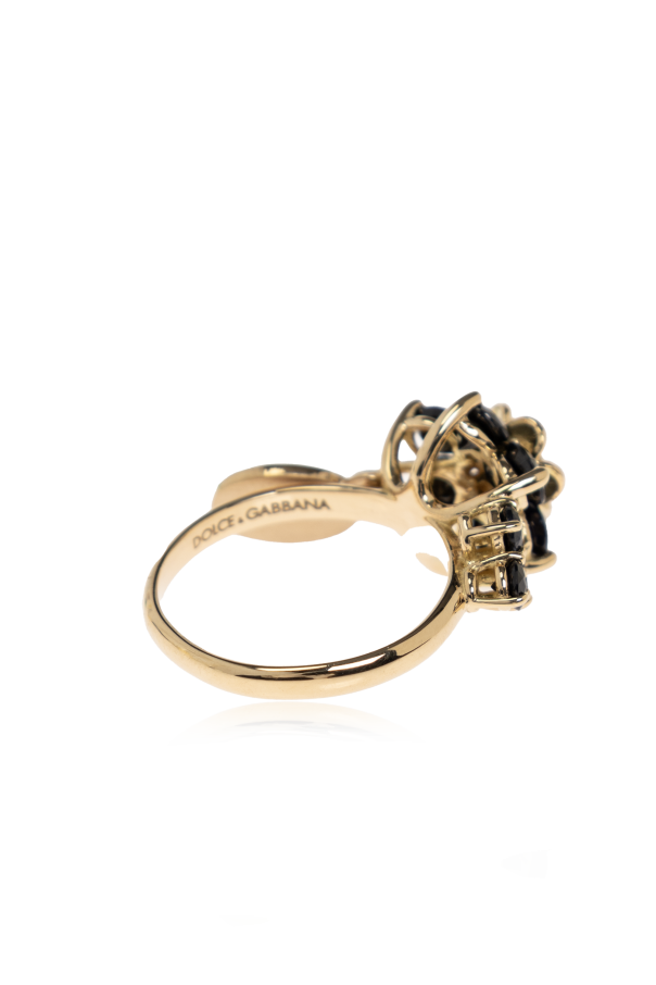 Dolce & Gabbana Anillo de oro con piedras