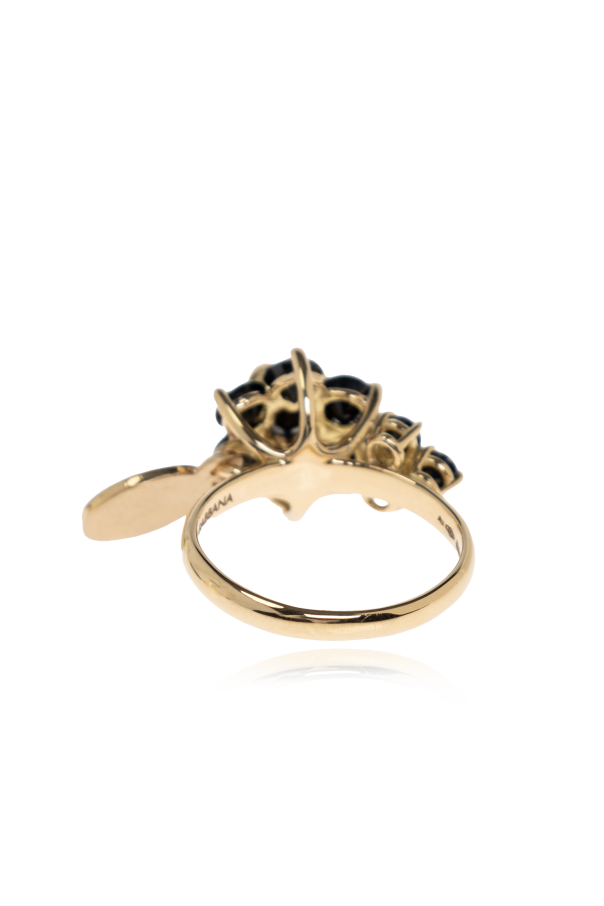 Dolce & Gabbana Anillo de oro con piedras