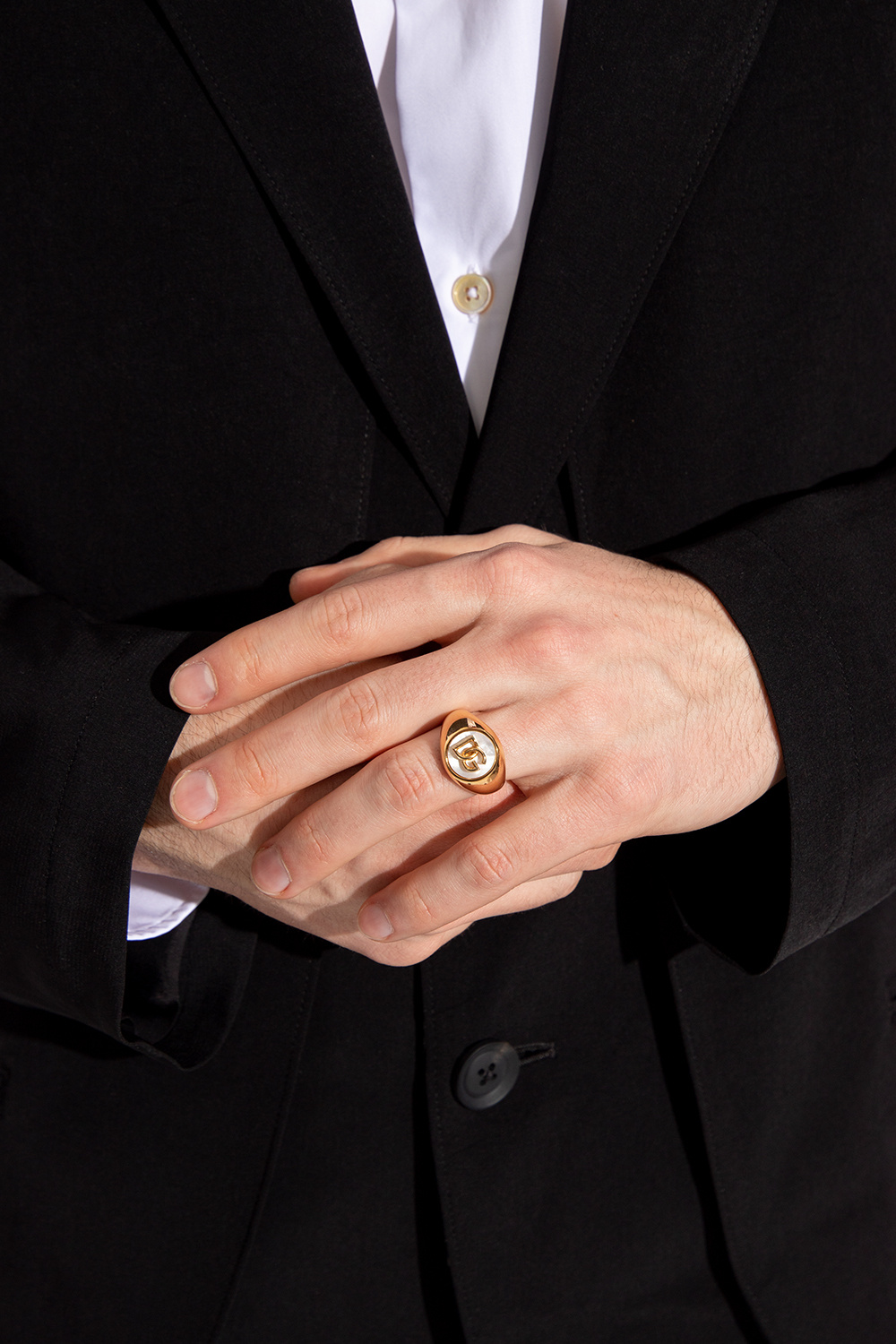 Dolce & Gabbana Logo ring | Men's Jewelery | Vitkac