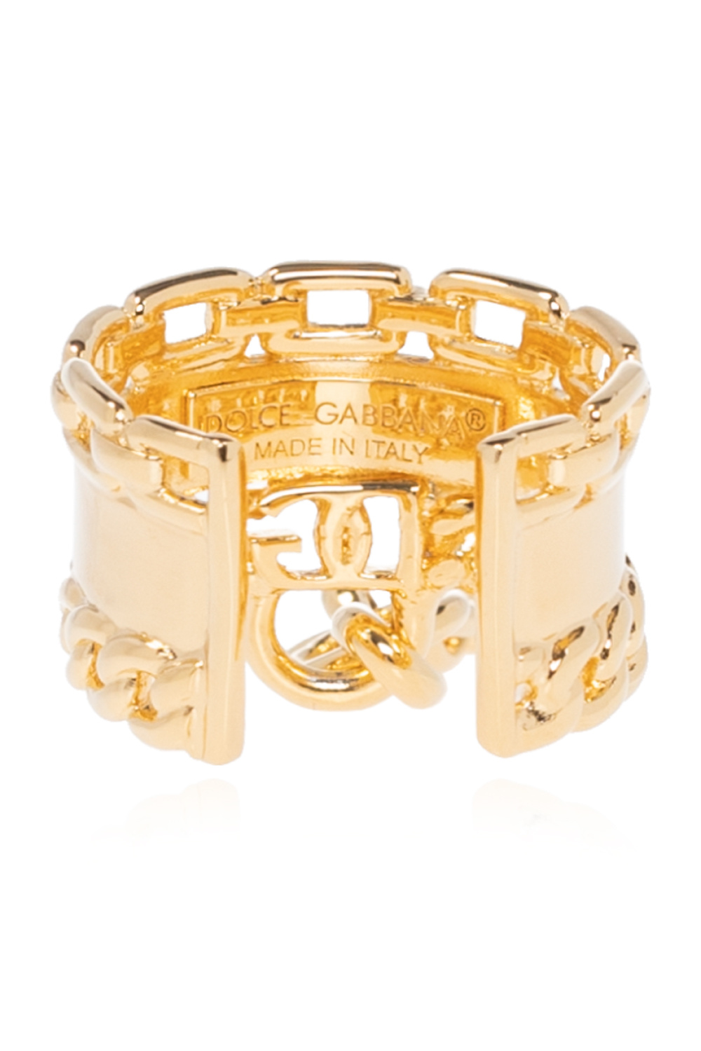 Dolce & Gabbana Open ring with rhinestone