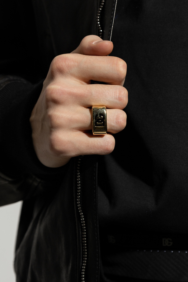 dolce top & Gabbana Ring with logo