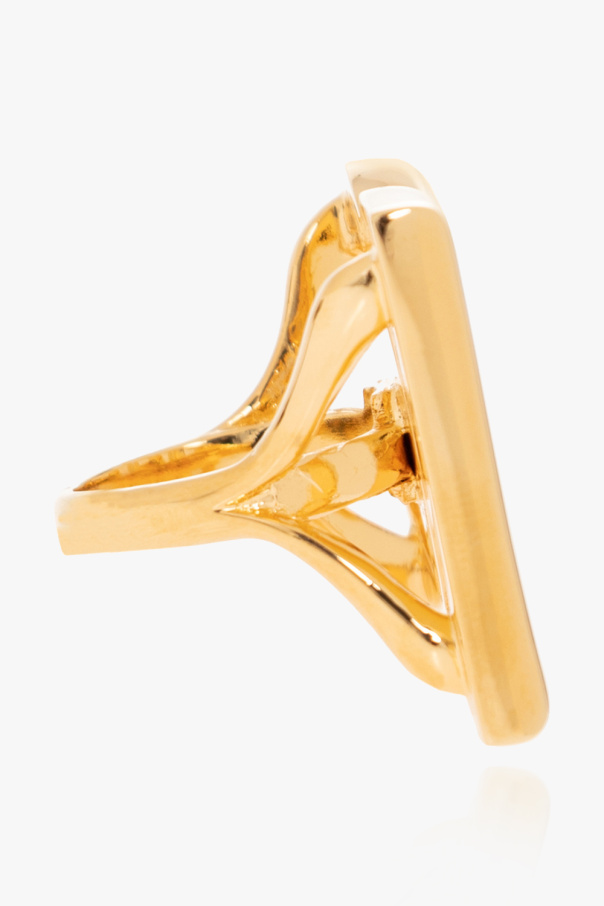 Dolce & na Sneakers Logo-shaped ring