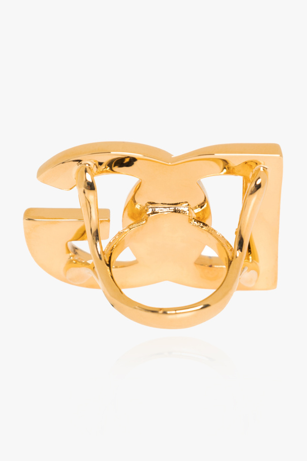Dolce & na Sneakers Logo-shaped ring