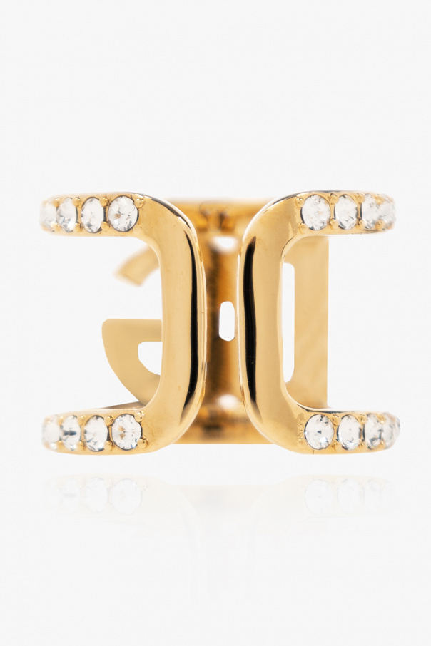 Dolce & Gabbana Brass ring with logo