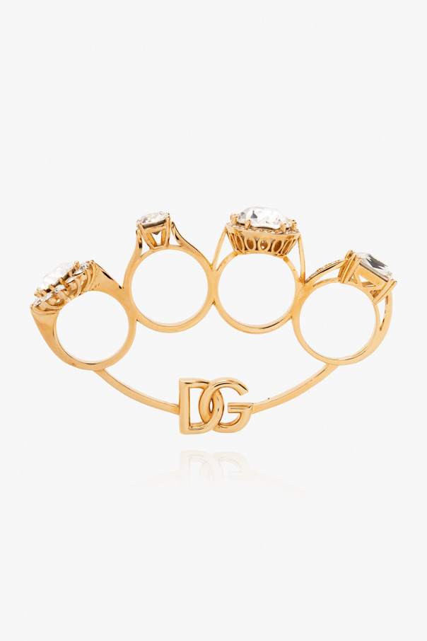 Dolce & Gabbana Quadruple ring with logo