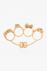 Dolce & Gabbana GOLD Quadruple ring with logo