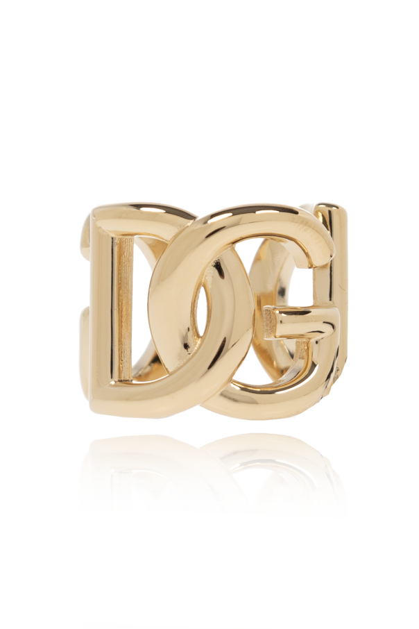 Dolce & Gabbana Mosiężny pierścień