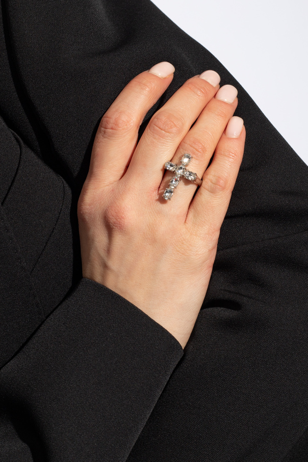 Dolce & Gabbana Mosiężny pierścień