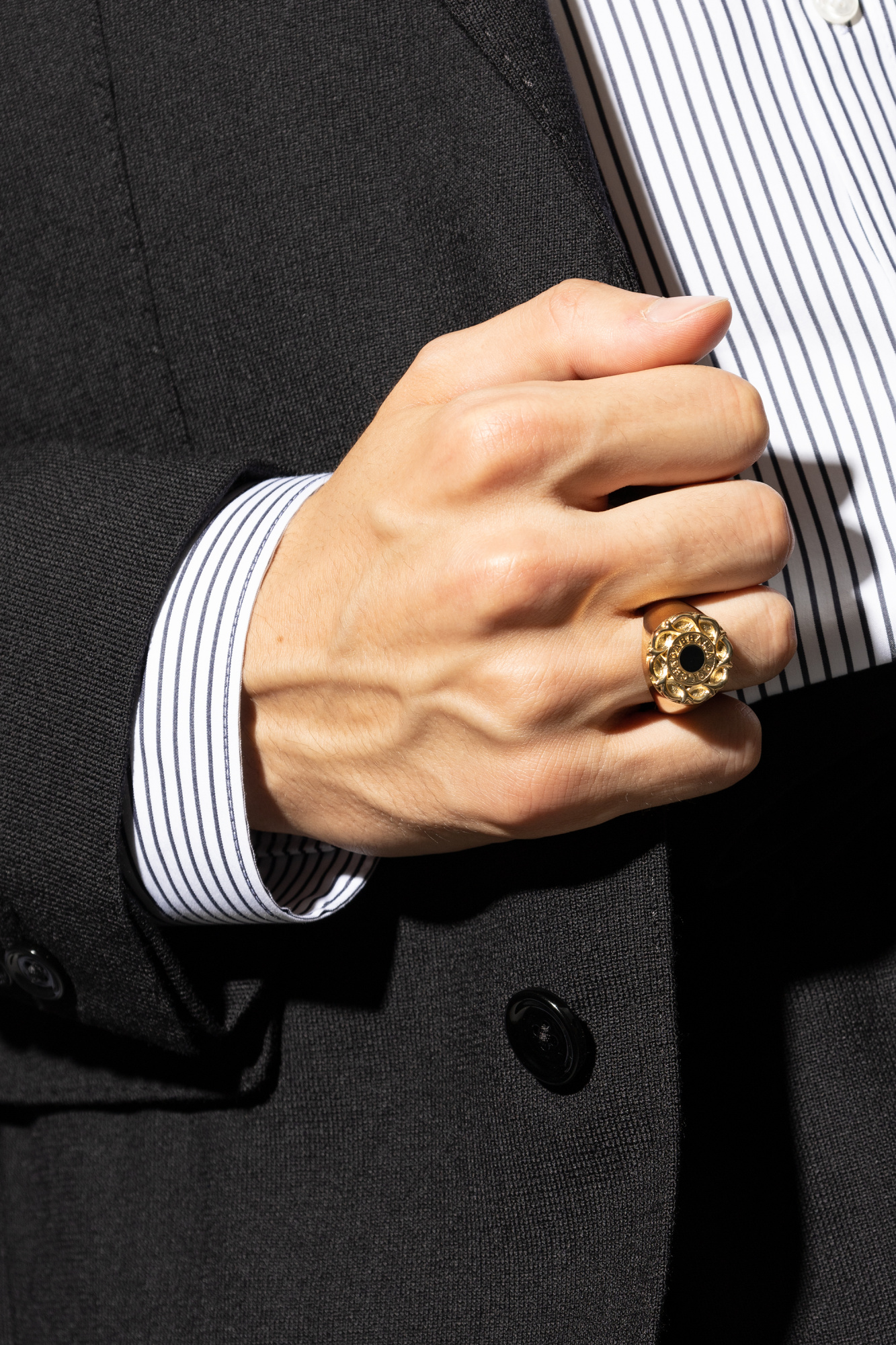 Dolce & Gabbana Signet Ring with Logo