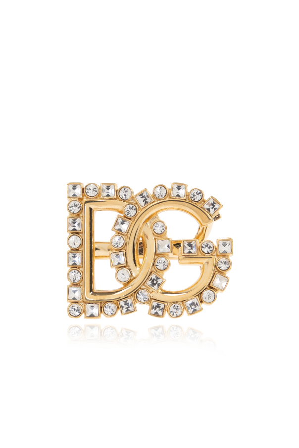 Ring with shimmering crystals, zdjęcie 1 Ring with shimmering crystals od Dolce & Gabbana