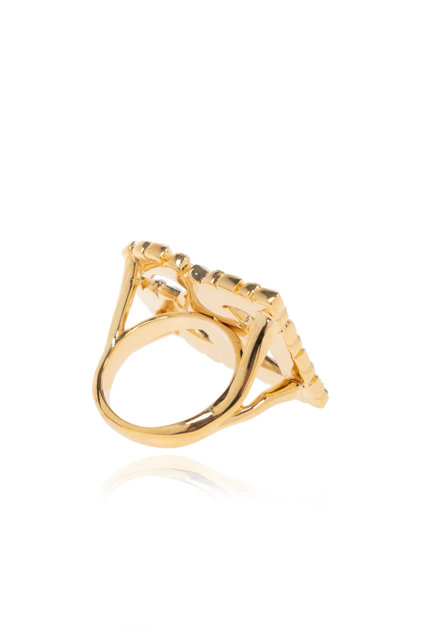 Dolce & Gabbana Anillo con cristales brillantes