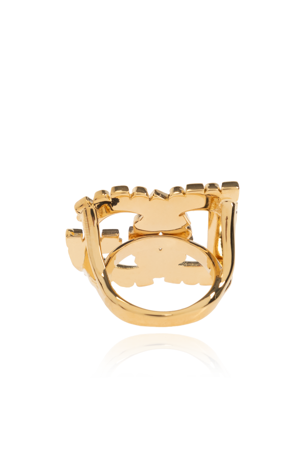 Dolce & Gabbana Anillo con cristales brillantes