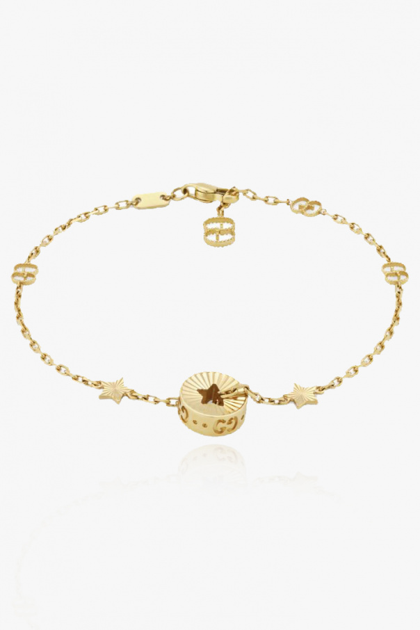 gucci horsebit ‘Icon Star’ bracelet