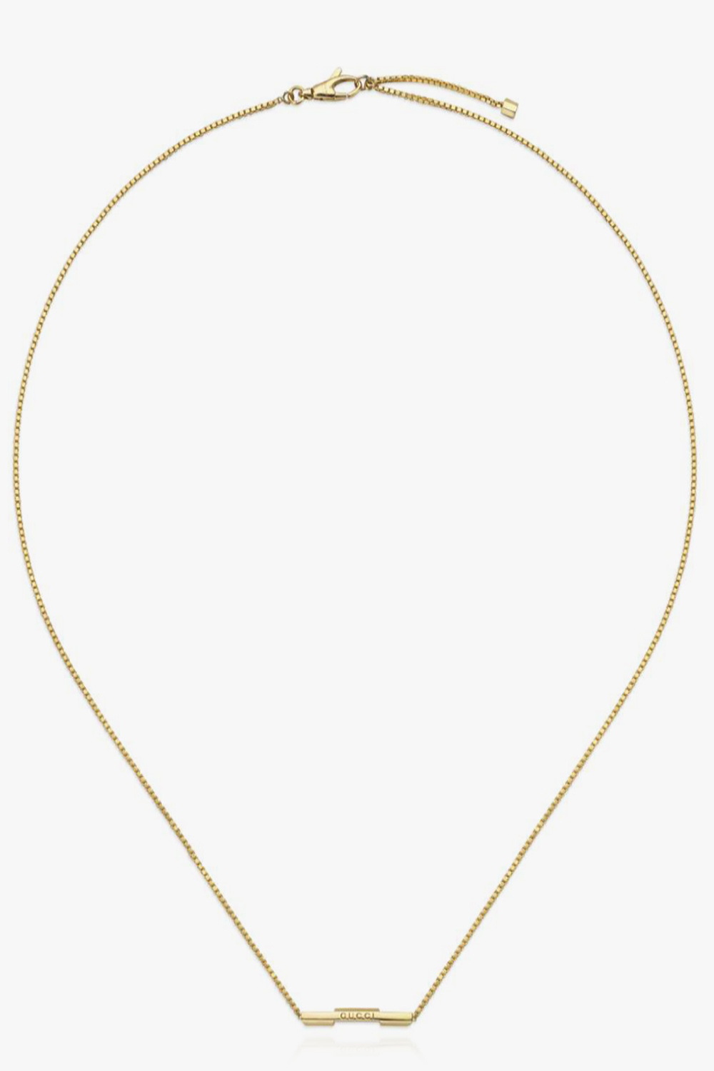 Gucci Gold necklace with logo